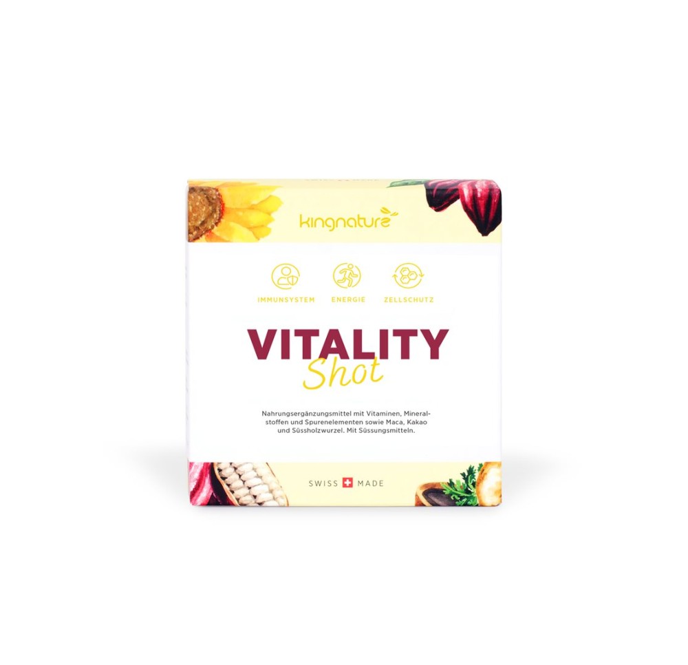 KINGNATURE Vitality Shot pdr stick 30 pce