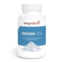 KINGNATURE Arginin Vida caps 2250 mg bte 120 pce