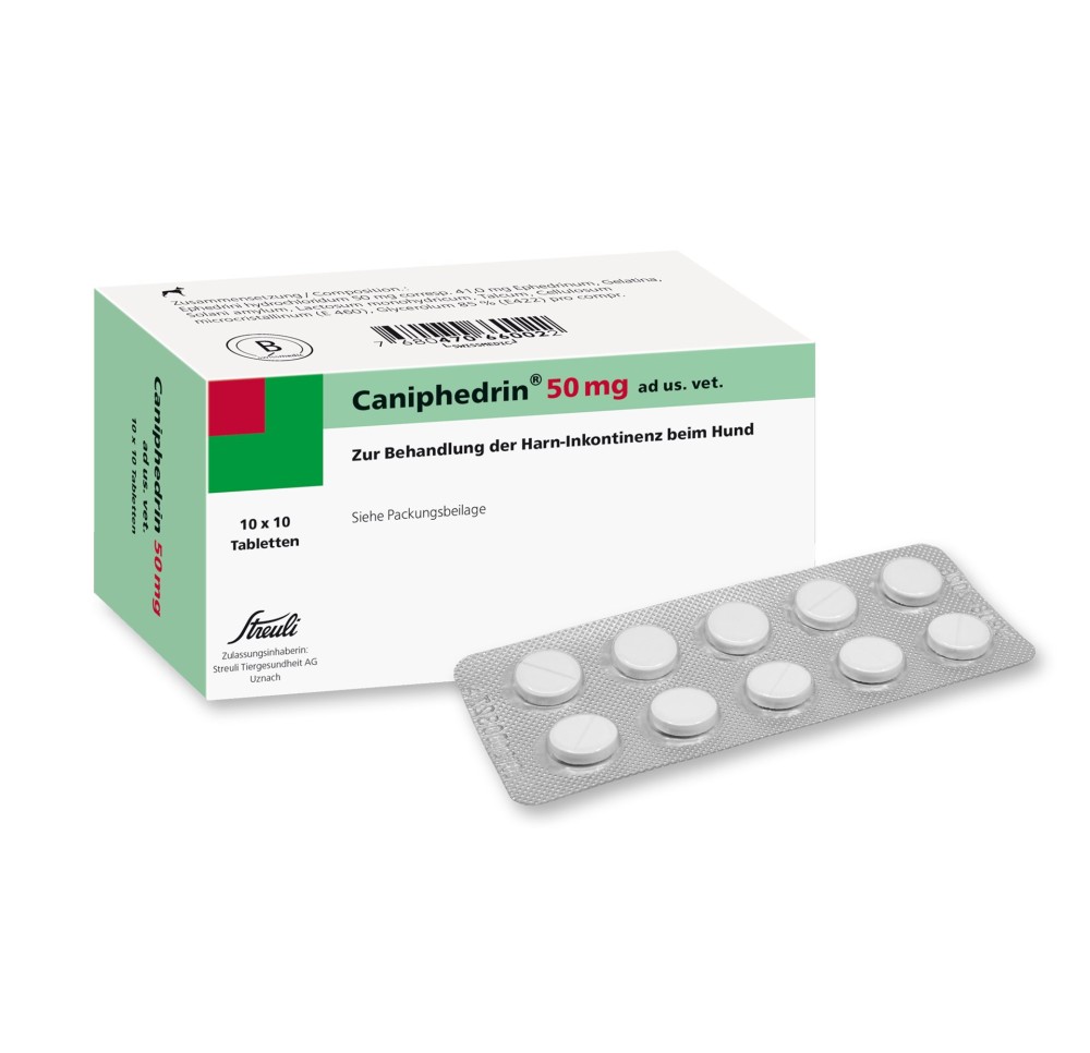CANIPHEDRIN cpr 50 mg ad us vet. 100 pce CANIPHEDRIN cpr 50 mg ad us vet. 100 pce