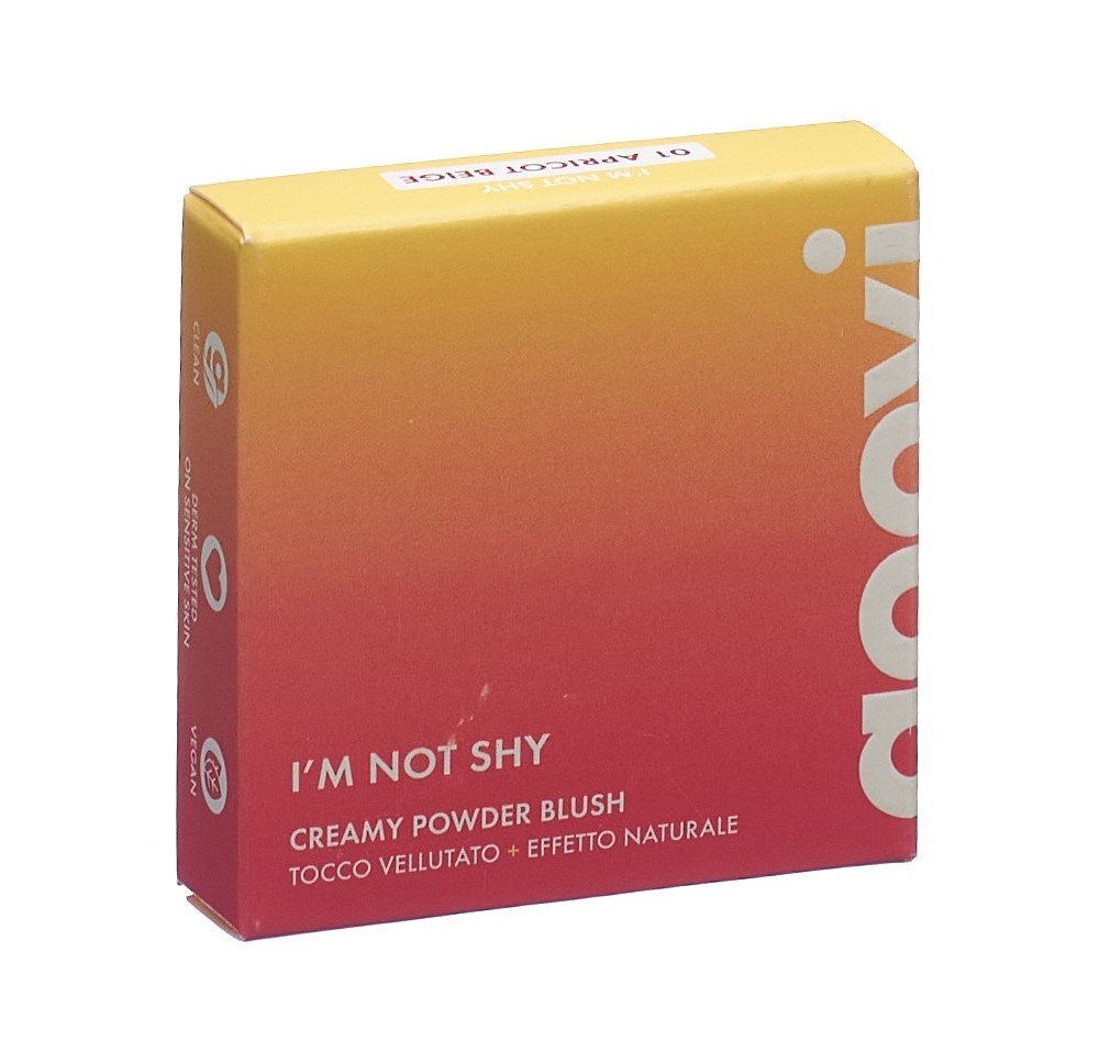 GOOVI BLUSH I'M NOT SHY Fard poudre 01 4 g