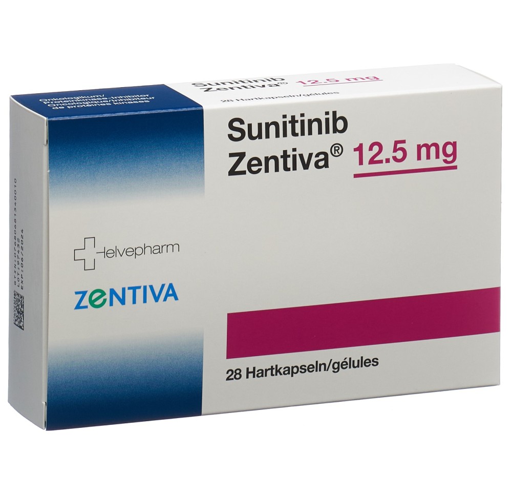 SUNITINIB Zentiva caps 12.5 mg 28 pce
