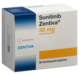 SUNITINIB Zentiva caps 50 mg 28 pce