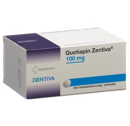 QUETIAPIN Zentiva cpr pell 100 mg 100 pce