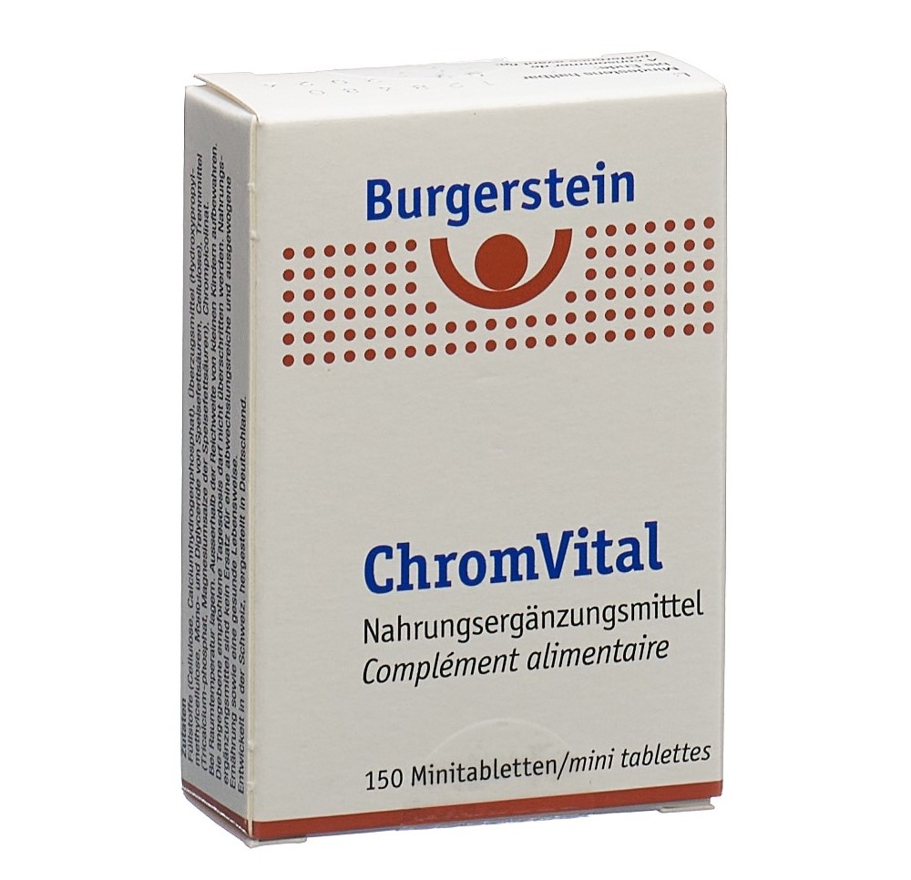 BURGERSTEIN Chromvital cpr dist 150 pce BURGERSTEIN Chromvital cpr dist 150 pce