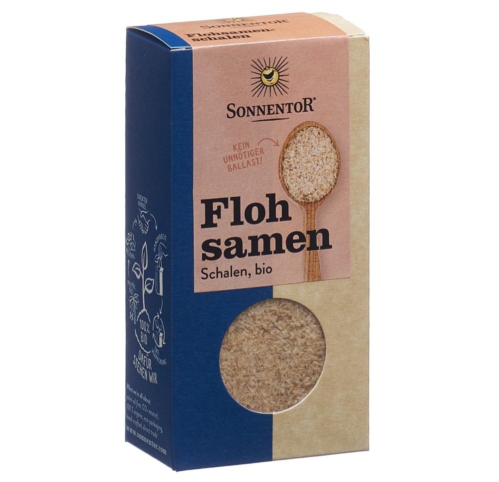 SONNENTOR Flohsamen Schalen BIO sach 50 g