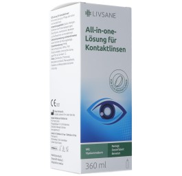 LIVSANE Solution tout-en-un pr lentilles 360 ml