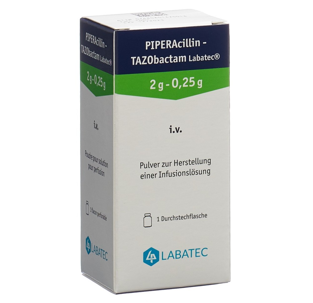 PIPERACILLIN TAZOB. Labatec 2.25 g flac PIPERACILLIN TAZOB. Labatec 2.25 g flac