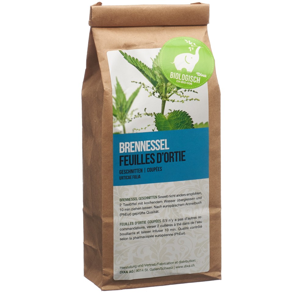 DIXA Ortie feuilles PhEur BIO coupées 50 g