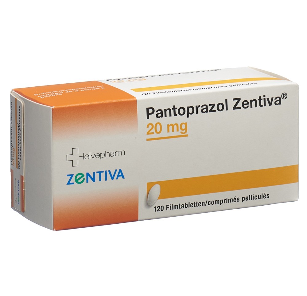 PANTOPRAZOL Zentiva cpr pell 20 mg 120 pce PANTOPRAZOL Zentiva cpr pell 20 mg 120 pce