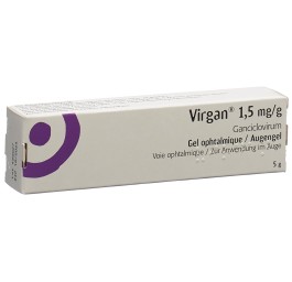 VIRGAN gel opht 1.5 mg/g tb 5 g