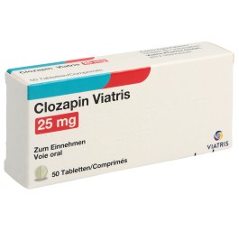 CLOZAPIN Viatris cpr 25 mg 50 pce
