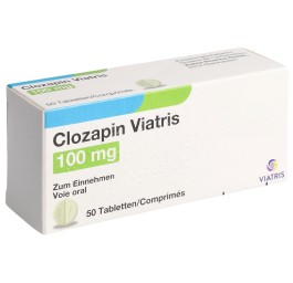 CLOZAPIN Viatris cpr 100 mg 50 pce