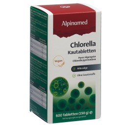 ALPINAMED Chlorella cpr 250 mg bte 600 pce