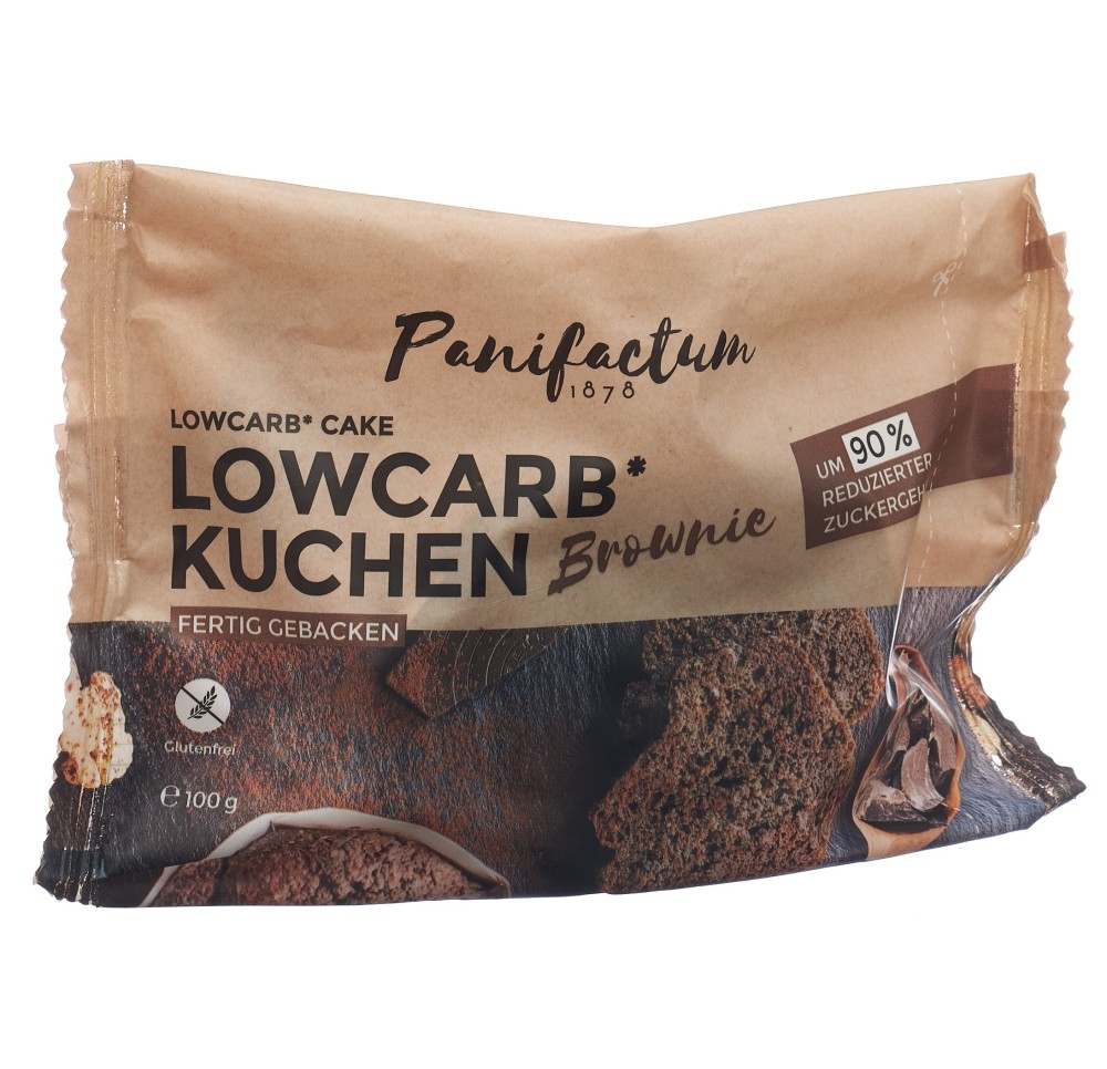 PANIFACTUM Lowcarb gâteaux brownie s glu 100 g PANIFACTUM Lowcarb gâteaux brownie s glu 100 g