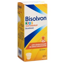BISOLVON Kids sirop contre la toux fl 200 ml
