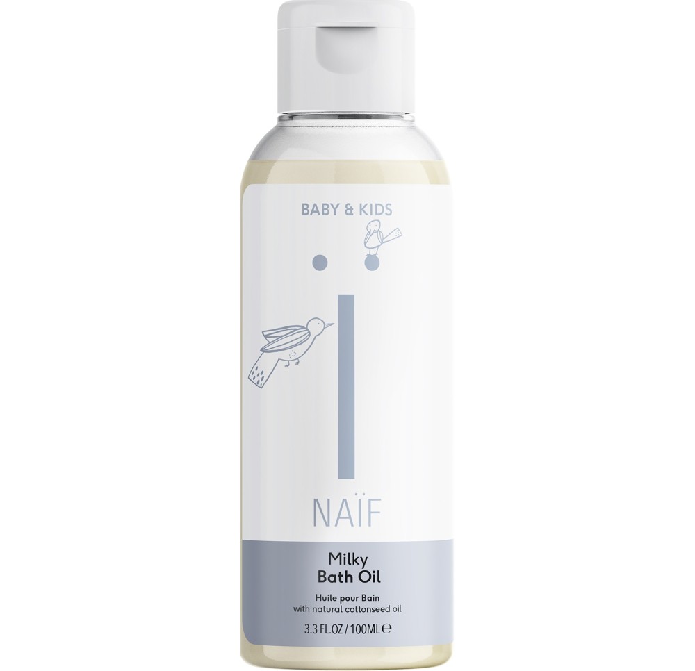 NAIF Milky Bath Oil Huile de bain fl 100 ml