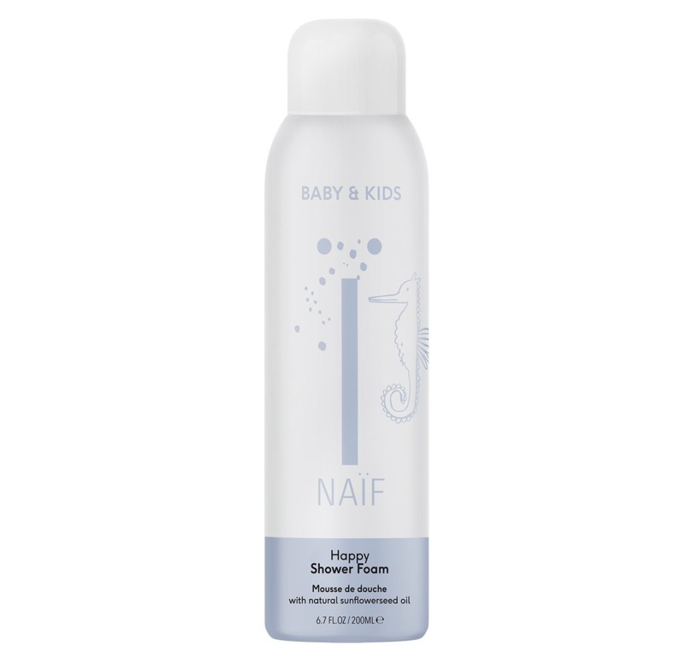 NAIF Happy Shower Foam mousse douche fl 200 ml