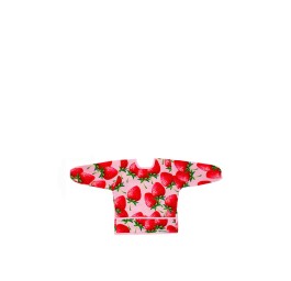 TWISTSHAKE bavoir à manches fraises