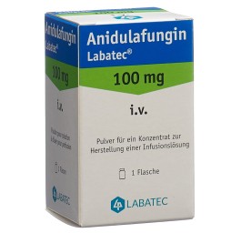 ANIDULAFUNGIN Labatec subst sèche 100 mg flac
