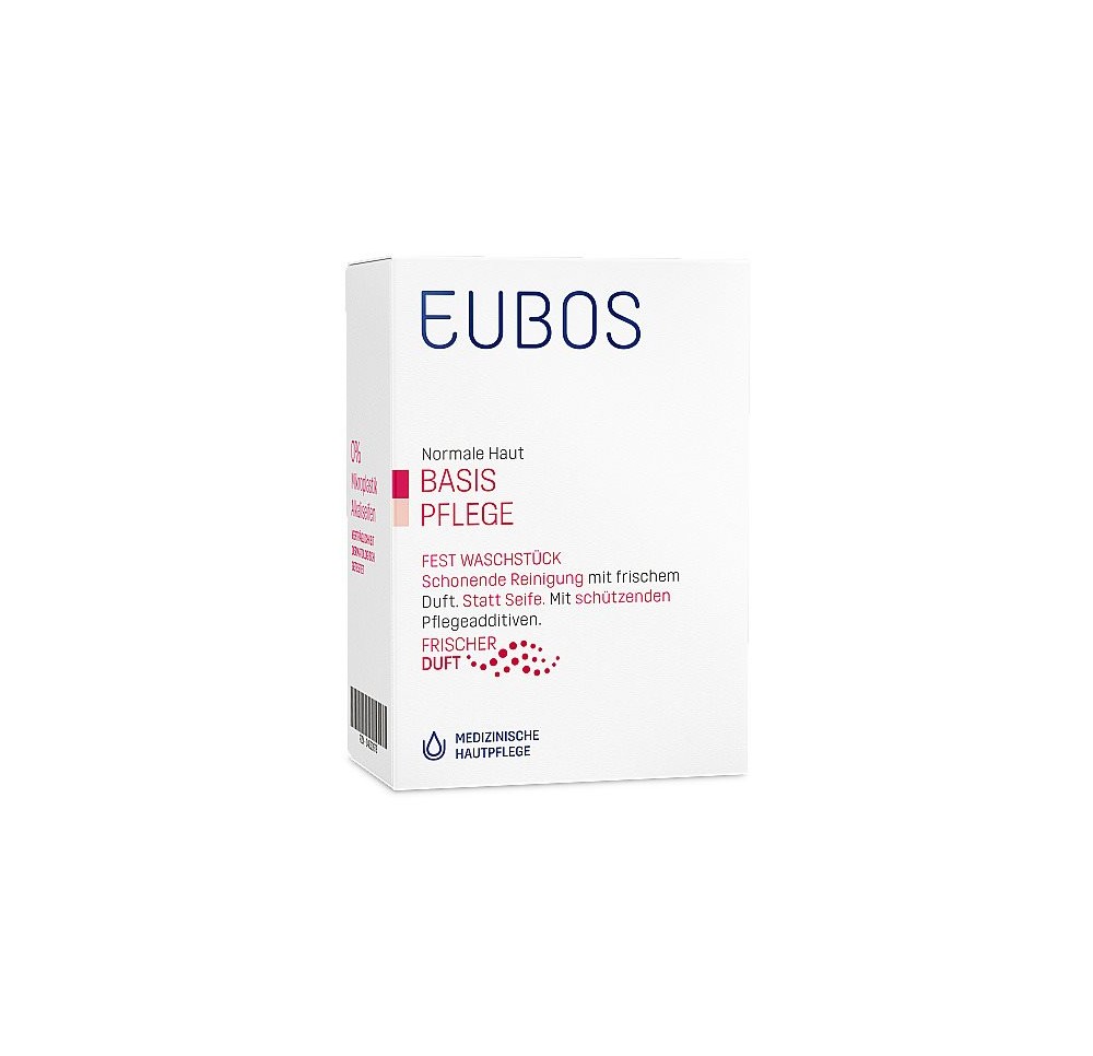 EUBOS savon solide parfumé rose (nouveau) 125 g EUBOS savon solide parfumé rose (nouveau) 125 g
