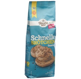BAUCKHOF petits pains rapid graines s gluten 500 g