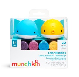 MUNCHKIN Color Buddies 20 bombes color+2 jouets