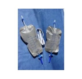 PAHSCO Poche jambes 600ml 10cm écouele croix stér