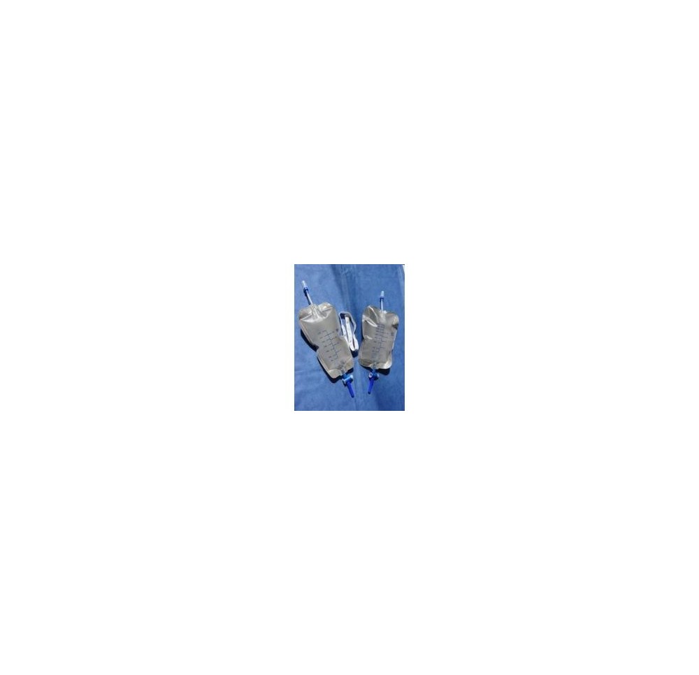 PAHSCO Poche jambes 600ml 10cm écouele croix stér