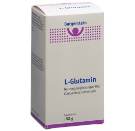 BURGERSTEIN L-Glutamin pdr bte 180 g