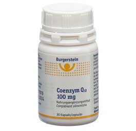 BURGERSTEIN Coenzyme Q10 caps 100 mg bte 30 pce