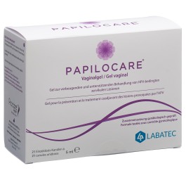 PAPILOCARE gel vaginal 21 x 5 ml
