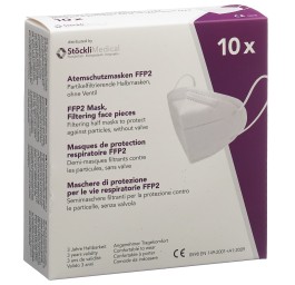 STÖCKLIMED masque FFP2 sans valve CHN 10 pce