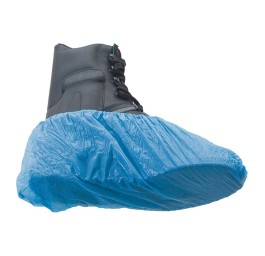 SAHAG housse chaussures polyuréthane bleu 100 pce