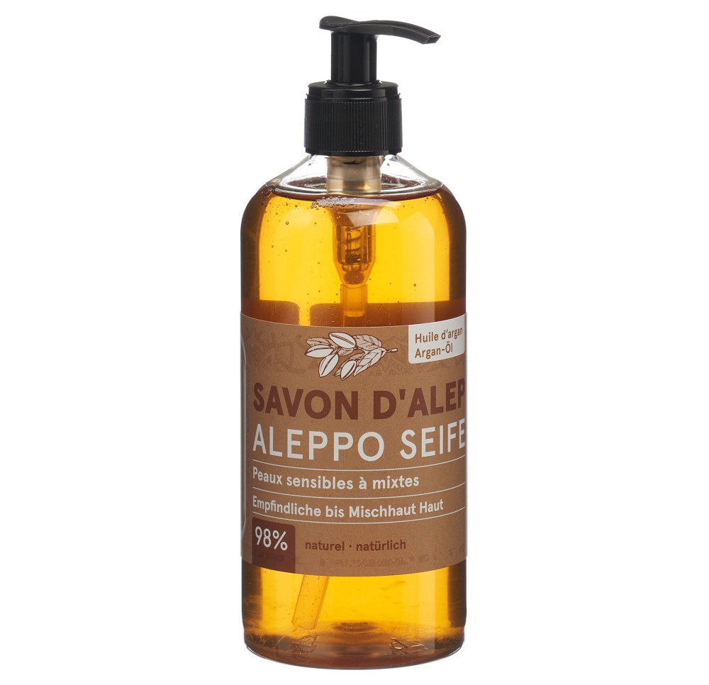 BIONATURIS ALEP savon à l'huile d'argan 500 ml BIONATURIS ALEP savon à l'huile d'argan 500 ml