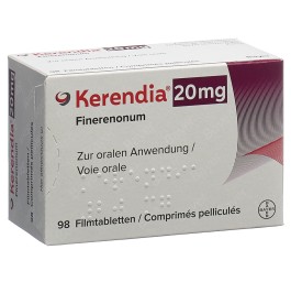 KERENDIA cpr pell 20 mg 7 x 14 pce