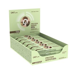QNT Vegan Protein Wafer Hazelnut 12 x 35 g