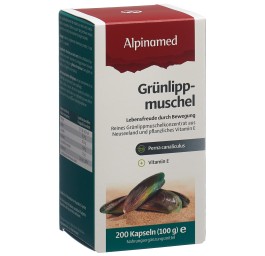 ALPINAMED Moule aux orles vert caps 400 mg 200 pce