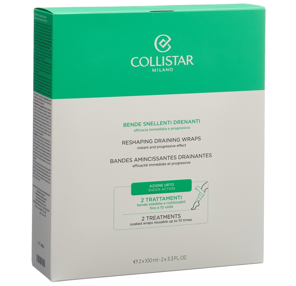 COLLIST BODY CARE Reshap Draining Wraps 2 x 100 ml