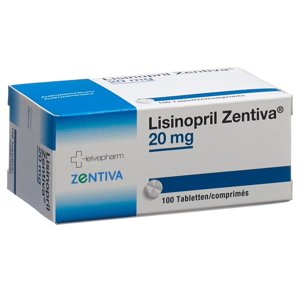 LISINOPRIL Zentiva cpr 20 mg 100 pce LISINOPRIL Zentiva cpr 20 mg 100 pce