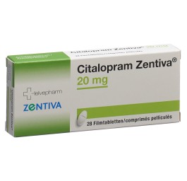 CITALOPRAM Zentiva cpr pell 20 mg 28 pce