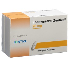ESOMEPRAZOL Zentiva caps 20 mg 98 pce