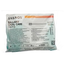 AVANOS bâtonn hyg buc oral care swab sach 20 pce