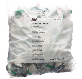 3M TRANSPORE sparadrap 25mmx1.37m trans 100 pce