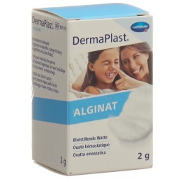 DERMAPLAST ALGINAT ouate hémostatique verre 2 g