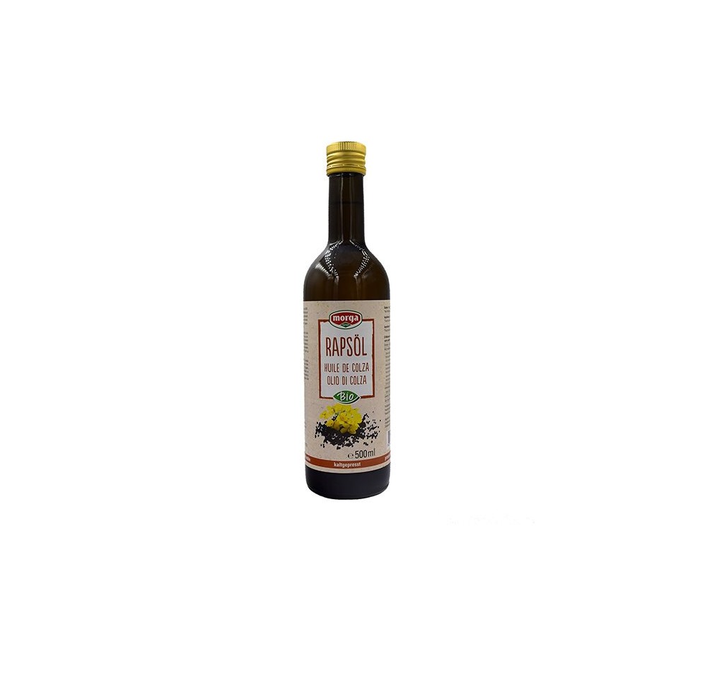 MORGA huile colza bio pressé froid 5 dl MORGA huile colza bio pressé froid 5 dl