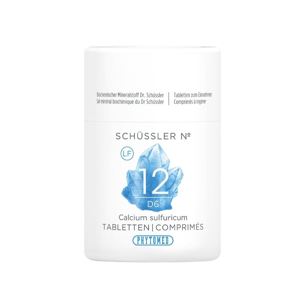 PHYTOMED SCHÜSSLER No12 cpr 6 D s lactose 100 g
