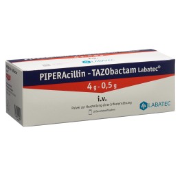 PIPERACILLIN TAZOB. Labatec 4.5 g flac 10 pce