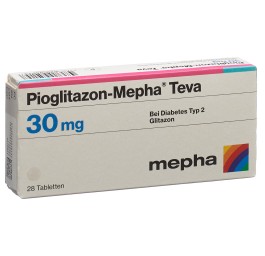 PIOGLITAZON Mepha Teva cpr 30 mg 28 pce