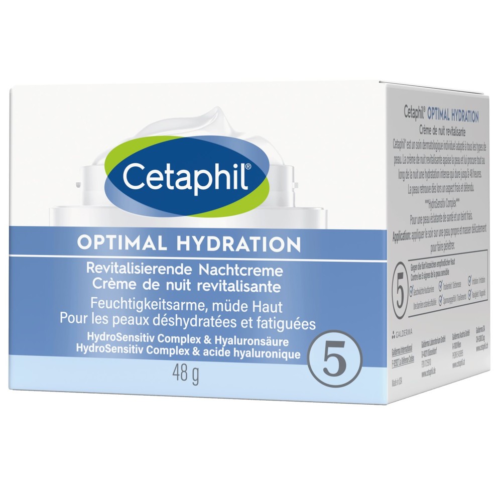 CETAPHIL Optimal Hydration cr nuit revitalis 48 g
