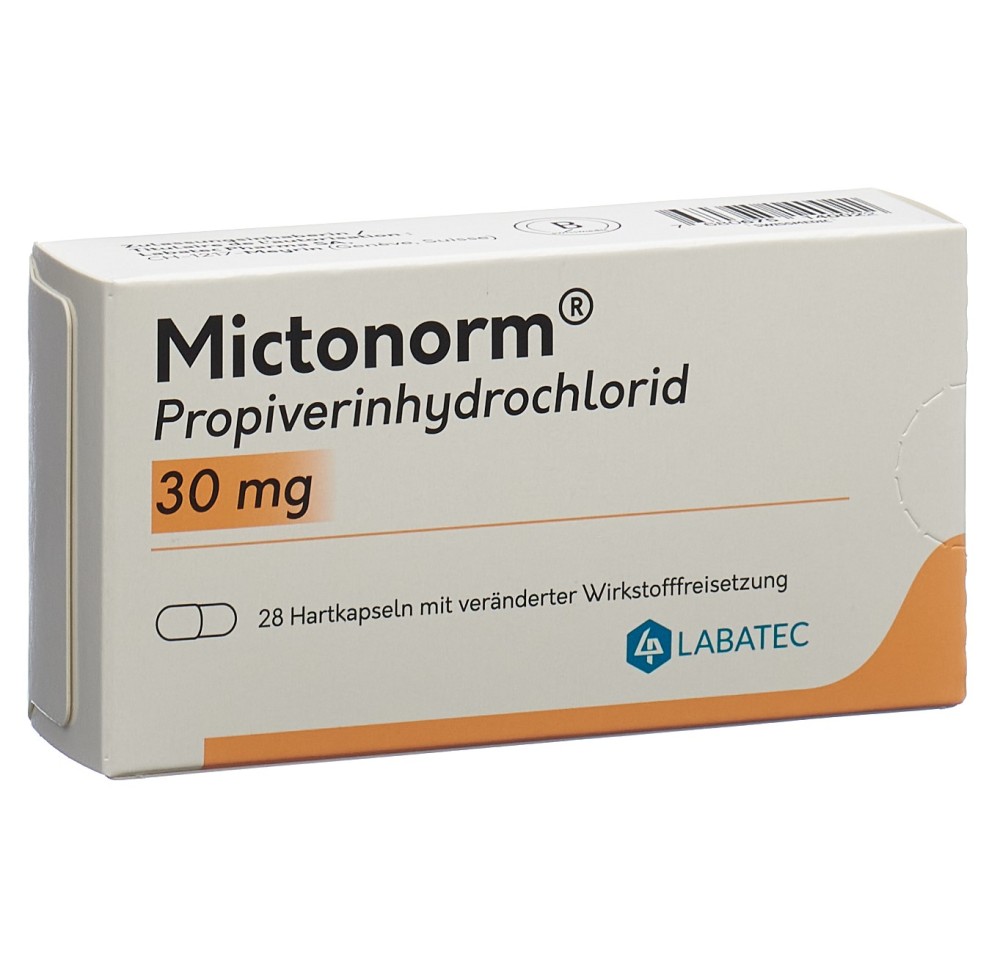 MICTONORM caps ret 30 mg 28 pce MICTONORM caps ret 30 mg 28 pce